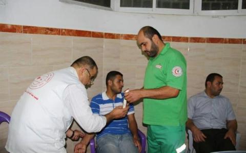 اسرة مسجد حراء تنظم حملة التبرع بالدم