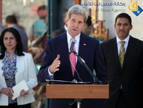 كيري : الاستيطان "غير شرعي" والرئيس عباس ملتزم بعملية السلام