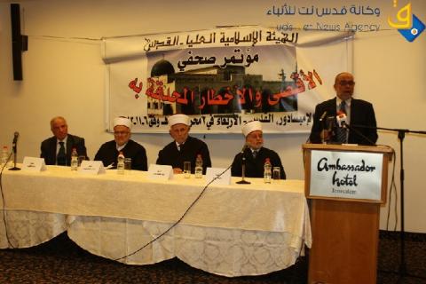 شخصيات دينية تدعو الى تكثيف التواجد والاعتكاف في رحاب الاقصى