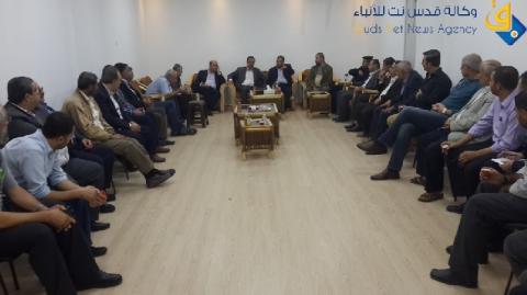 جمعية رجال الاعمال تدعم جهود ابو مازن المبذولة لدعم القدس