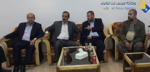وزير داخلية غزة يلتقي رجال الاعمال ويناقش مطالبهم