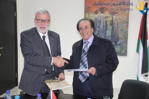 اللجنة الوطنية الفلسطينية ووزارة الثقافة توقعان إتفاقية لحماية وصون الحكاية الشعبية