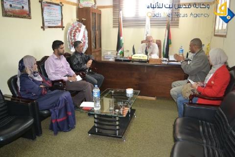 إطلاق مسابقات في العمل التطوعي بمخيم النصيرات