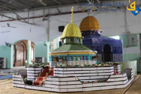 صور.. معرض حول القدس بعنوان "نفير الأقصى"