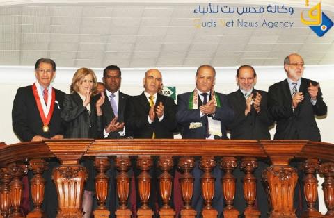 البرلمان البيروفي يعلن عن تضامنه الثابت مع الشعب الفلسطينى
