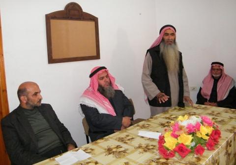 رابطة علماء فلسطين تفتتح لجنة إصلاح الفخاري بخان يونس