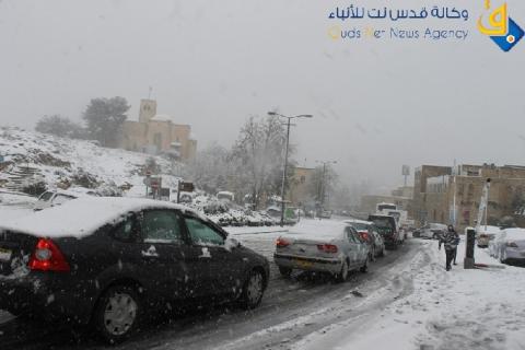 الضفة الغربية..الدفاع المدني يتعامل مع 329 حادث منذ بدء المنخفض‎