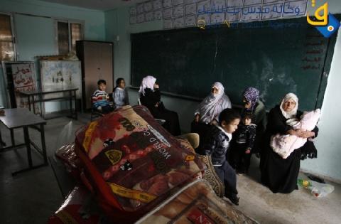إغلاق كافة مراكز الإيواء بغزة خلال 24 ساعة