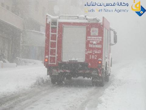 وفاة مواطن وانقاذ 7382 في 6222 حالة انقاذ خلال‎ المنخفض