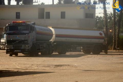 إسرائيل تدخل وقود لمحطة كهرباء غزة