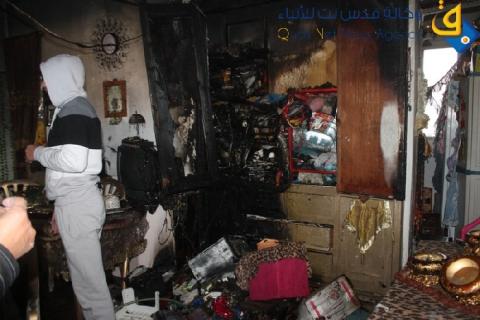 مصرع مسنة احتراقا داخل منزلها في طولكرم