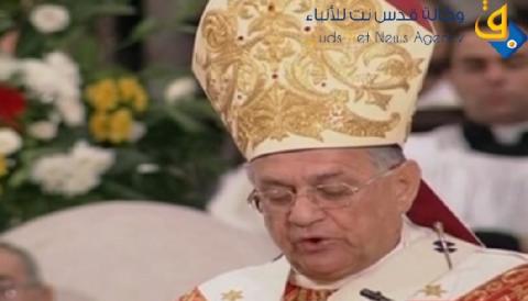 البطريرك طوّال: بقاءنا في الأرض المقدسة دعوة إلهية