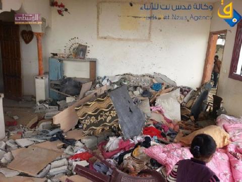 حماس" تتفقد منزل عائلة أبو سبيخة بالمغازي