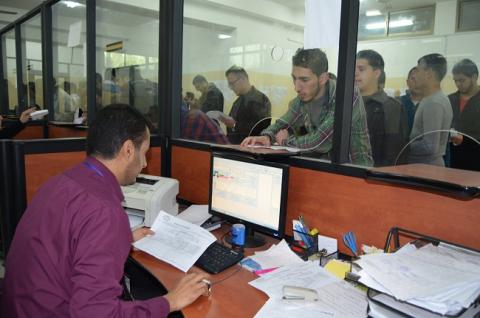 بدء الفصل الدراسي الثاني 2014-2013 في جامعة فلسطين