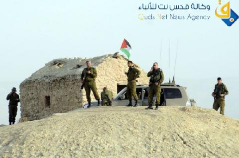 مواجهات بين سكان قرية عين حجلة وقوات الاحتلال