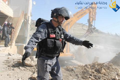 إسرائيل تدمر مساكن جاهزة مولها الاتحاد الأوروبي فى الضفة الغربية