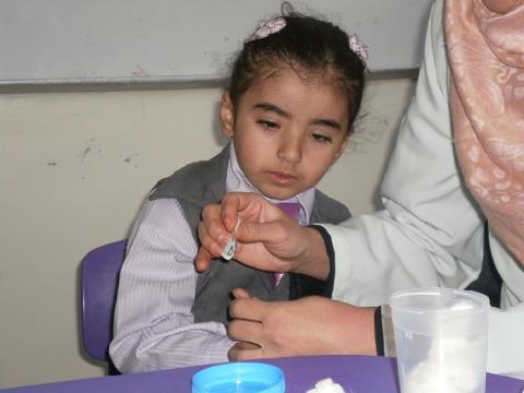 روضة مرح تنظم يوم طبي لفحص الدم