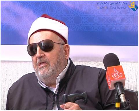 وفـاة الشـيـخ عبـد الكـريـم الكحلـوت مفـتـي غـزة 