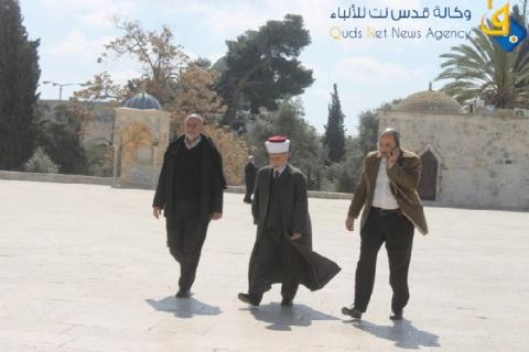 المفتى العام يوصي مجددا بزيارة المسلمين للأقصى