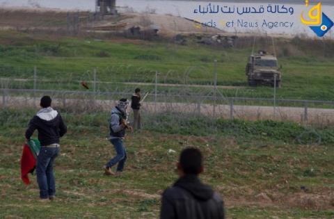 تفجير عبوة ناسفة بمحيط موقع عسكري اسرائيلي على حدود القطاع