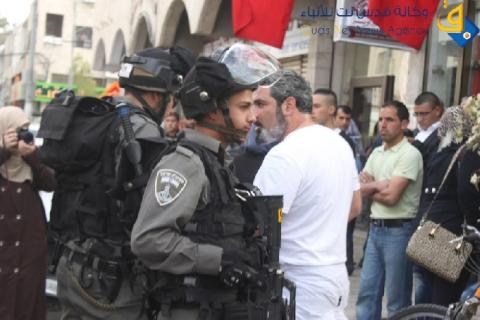 7 إصابات بينهم صحفيين في قمع الاحتلال لسنوية الطفل أبو خضير