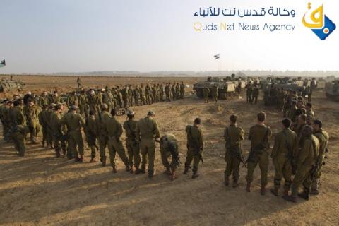 الاحتلال: إبعاد قواعد الحشودات العسكرية عن غلاف غزة