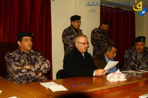 الحمد الله يهاتف مدير عام الدفاع المدني ويطلع على الجاهزية والإستعداد
