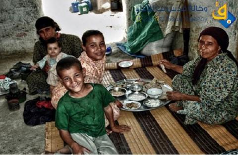 جمعية الإيثار تغيث أسرة بغزة تعاني من ظروف صعبة جدا
