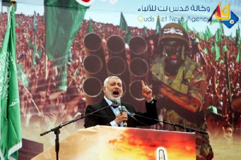 في ذكرى خليل القوقا.. هنية: حماس وفلسطين لا ينسوا رجالهم