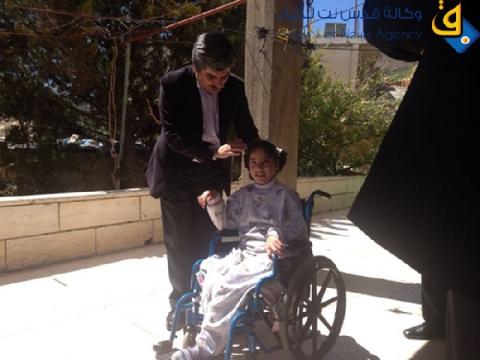 الطفلة دعاء تحقق حلمها بالالتحاق بمدرسة قريتها
