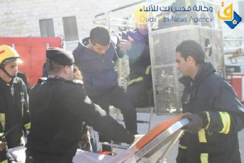  إصابات بحادث سير قرب جنين