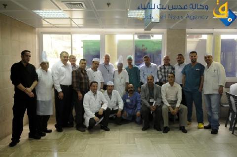 مستشفى المقاصد يقيم حفلا تكريم لموظفيه بعد حصوله على شهادة الاعتماد الدولية من منظمة (JCI)