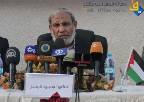الزهار: علاقة حماس بإيران "أممية واستراتيجية"