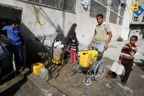 سلطة المياه: أزمة المياه تهدد حياة 1.8 مليون بقطاع غزة
