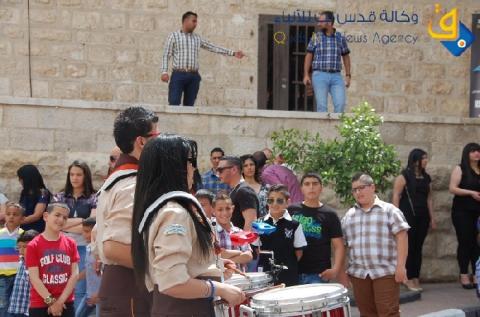صور.. احتفالات المسيحيين بـ "سبت النور المقدس" في بيت لحم