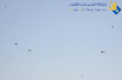 طائرات عمودية لجيش الاحتلال تجوب سماء بيت لحم