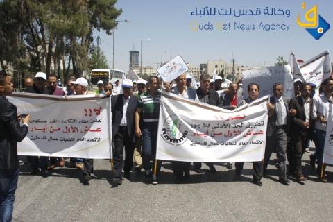 في الاول من ايار.. مطالبات للقيادة الفلسطينية بالانضمام لاتفاقيات العمل الدولية