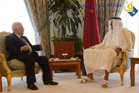 امير قطر يبلغ ابو مازن ومشعل دعم المصالحة ماليا وسياسيا
