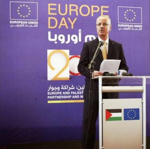 الحمد الله: الاتحاد الاوروبي شريك استراتيجي لفلسطين