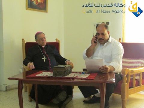 البطريرك طوال: قداسة البابا سينتقل من الاردن بالطائرة الى دولة فلسطين