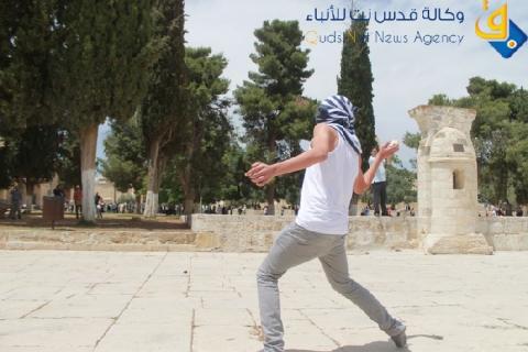 فيديو.. اعتقال 9 وإصابة 15 خلال  مواجهات في القدس