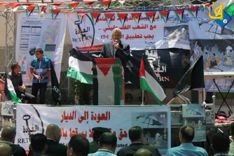 مهرجاناً مركزياً في محافظة سلفيت بمسحة لاحياء ذكرى النكبة الـ66