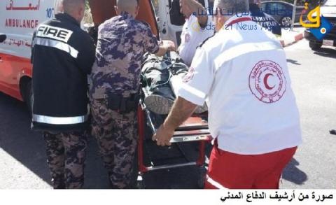 ست إصابات بحادث سير في يطا