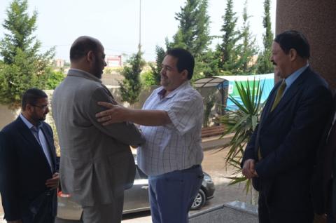 جامعة فلسطين تستقبل موسى أبومرزوق