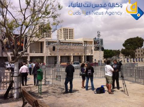 شوارع بيت لحم مغلقة للمركبات ومفتوحة أمام المواطنين خلال زيارة البابا