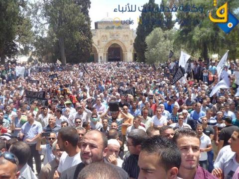 صور.. نداء إلى الأمة وجيوشها من داخل الأقصى