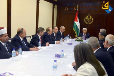 ابو مازن: الحكومة الجديدة ملتزمة بما نقول ونفعل