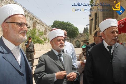 صور.. شخصيات مقدسية تدعو الاردن للتدخل لحماية الاقصى وتحذر من خطوة الوضع