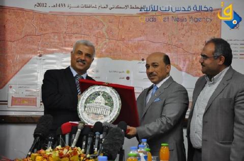 الوزير الحساينة: سنعمل بكل ما طاقتنها لرفع الحصار عن غزة