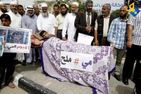 أنصار الأسرى تناشد القيادات الفلسطينية النزول الى الشارع للتضامن مع الأسرى